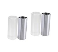 SUPVOX 4pcs Glass Slide for Guitar and Medium Bottleneck Slide for Bass Guitar Alternative Performance