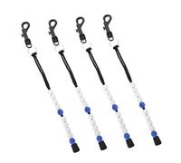 SUPVOX 4pcs Golf Score Counter Bracelet Wearable Bead Chain Scoring System for Comfortable Golfing Intuitive Weather Resistant Design for Tracking Courses and Seasons