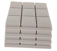 SUPVOX 4pcs High-density Flame-retardant Acoustic Panels Soundproofing Material Sound Absorbing Cotton Foam 25x25x5cm for Recording Studio Indoor Noise Reduction