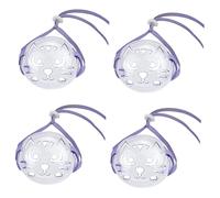 SUPVOX 4pcs Household Cat Muzzle Cat Muzzle for Pet Grooming and Bathing Compact Design to Prevent Biting Suitable for Medication Administration and Nail Care