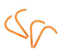 SUPVOX 4pcs Inflatable Monkey Tail Game and Adults, Funny Interactive Family Party Game Set with Orange Tails, Suitable for Birthdays, Christmas, and Thanksgiving Celebrations