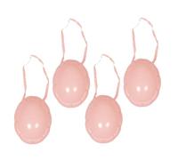 SUPVOX 4Pcs Inflatable Santa Claus Belly Costume Stuffer Weighted Faux Pregnancy Belly Insert for Christmas Outfit for Holiday Prank and Cosplay