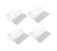 SUPVOX 4pcs Model Car Display Case Scale Dustproof Shell Display Box Miniature Car Holder