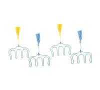 SUPVOX 4pcs Music Book Clip Sheet Music Clip Metal Tassel Page Holder for Reading Book Holder Note Clamp Instrument Supplies