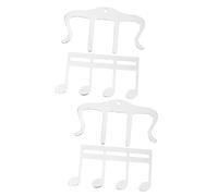 SUPVOX 4pcs Music Score Clip Piano Score Holder Sheet Music Clips for Instrument Parts