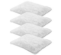 SUPVOX 4PCS Needle Felting Mat Set 15x12.5cm Wool Felt Cushion High Temperature Resistant Wear-Resistant Portable Felting Base for Home Handicraft and Outdoor Use