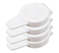 SUPVOX 4pcs No-Drill Oven Door Lock for Proofing Kitchen Appliances Including Microwave and Steamer Secure Stylish for Home