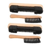 SUPVOX 4pcs Nylon Billiard Table Cloth Cleaner Brush Set for Snooker Pool Table Maintenance with Rail and Surface Cleaning Tools Dust and Chalk Removal Kit