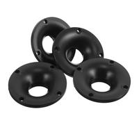SUPVOX 4Pcs Plastic Horn Tweeter Adapter Clear High Frequency Sound for Stage Performance Compatible with Various Audio Systems Wide Sound Coverage and Easy Installation