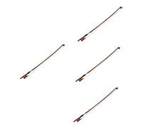 SUPVOX 4pcs Practical Violin Bow for Beginners Made of Chicken Wing Natural Horsehair for Violin Practicing and Technique Enhancement