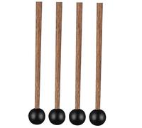 SUPVOX 4pcs Professional Ethereal Drumstick Wooden Percussion Stick for Classic Drumming Drum Mallet Includes Practice Drumstick for Beginners and Boys and Girls Drum Sticks Accessory