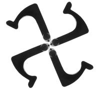 SUPVOX 4pcs Record Player Arm Buckle Holder Vinyl Record Attachments Compatible with Various Turntables Easy to Install Player Adapter