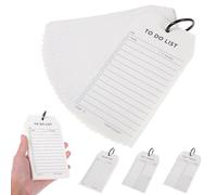 SUPVOX 4pcs Ring-bound Daily Planner Notebook to Do List Notepads Set, A5 Daily Schedule Organizers with Checklist Pages for Office and Personal Task Management