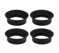 SUPVOX 4pcs Rubber Eyepiece Replacement Covers for 1.25-inch Telescope Eyepiece Eye Cups Compatible with Celestron and Stereo Microscopes for Astronomy and Laboratory Use