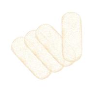 SUPVOX 4pcs Sheepskin Violin Bridge Pads Cello Protective Film Cello Pad String Instrument Accessories