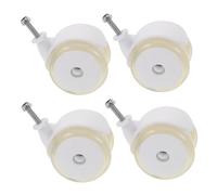 SUPVOX 4pcs Silent Replacement Wheels for Baby Walker Pu Caster Wheels for Child Mobility No Noise for Home Use