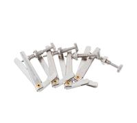 SUPVOX 4Pcs Silver Metal Cello Fine Tuners Precision String Adjusters for Cellos Easy Installation Reliable Stability for Musicians Versatile Compatibility Effortless Tools
