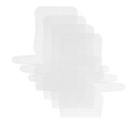 SUPVOX 4pcs Small Plastic Mesh Sheets for Bag Sewing DIY, 18cm Woven Grid Mesh Pads with 2mm Squares, Craft Supplies for Crochet Embroidery Purse Making