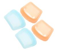 SUPVOX 4pcs Small Silicone Medicine Pouches for Travel 50ml Reusable Medication Organizer Bags with Seal, Portable Pill Storage for Travel and Daily Use