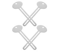 SUPVOX 4pcs Stainless Steel Paint Tube Squeezer for Artists - Oval Hole Manual Pigment Roller Tool Heavy Duty Art Paint Tube Dispenser for Watercolor Easy Use in Studio and Craft