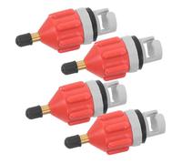 SUPVOX 4Pcs Sup Pump Adapter Set for Kayak Air Valve Converter Weather Resistant Inflatable Paddle Board Connector with Efficient Sealing Compact for Outdoor Water Sports