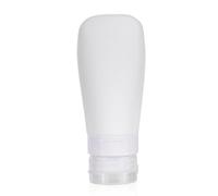 SUPVOX 4pcs Travel Cosmetic Bottle Set Silicone Divided Bottle Leak-proof Lotion Container for Makeup Remover Travel and Daily Life
