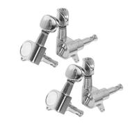 SUPVOX 4pcs Ukulele Machine Head Tuners Closed Gear Tuning Pegs Compatible with Ukulele Strings Musical Instrument Accessories