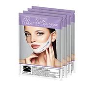 SUPVOX 4pcs V Line Face Mask V Lifting Chin Up Patch Chin Reducer Earhook Neck Lift Slimming Mask for Firming Tightening Skin