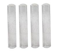 SUPVOX 4pcs Weighted Steel Plates Each Compact Fitness Vest Inserts Filling for Strength Training Running Gym Workout Accessory