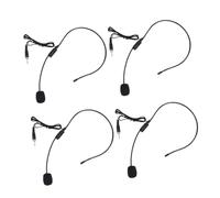 SUPVOX 4PCS Wired Earhook Microphone Headset Mic for Voice Amplifiers Sound Pickup for Teaching Presentations Compatible with Wireless Computer Systems