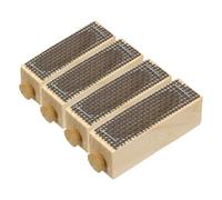 SUPVOX 4PCS Wooden Queen Beekeeping Cages Hive Transport Holders Lightweight Portable for Professional and Hobbyist Apiaries