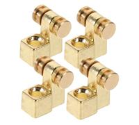 SUPVOX 4Sets Electric Guitar String Tree Retainer Durable Roller Guides for Bass and Guitar Strings Reduces Friction Enhances Tuning Stability and Tone Quality