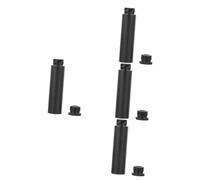 SUPVOX 4sets Strong Sturdy Microphone Extension Tube Easy Install Microphone Arm Support Rod for Rack Extension Professional Design
