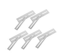 SUPVOX 5 Pairs Metal Guitar Fretboard Protector Kit with Precision Pads for Scratch and Dent Prevention Beginner Friendly Fretboard Shield for Bass and Electric Guitars Easy Installation