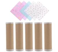 SUPVOX 5 Sets DIY Kaleidoscope Kit for Easy Assembly Craft Materials with Assorted Patterns Stem Activity Supplies for Classroom Party Favors and Fun