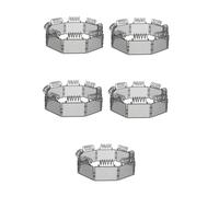 SUPVOX 5 Sets DIY Military Fence for Safe Miniature Table Accessories Plaything for Boys and Enhances Hands Skills and Imagination Supply for Parties and Scene Building
