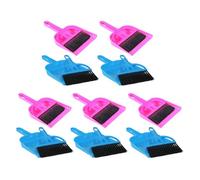 SUPVOX 5 Sets Small Broom And Dustpan: Pet Cage Maintenance Supply For Guinea Pigs Rabbits Hedgehogs And Other Small Animals - Functional Cleaning Accessory