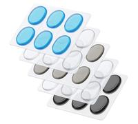 SUPVOX 5 Sheets Silent Pad for Snare Drum Mute Pad Drum Accessory Silicone Material for Practice Sessions for Home Use Pack