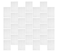 SUPVOX 50 Pack Translucent Paper Kraft Envelopes for Wedding Invitations, Multi-Function Letter and Card Storage Envelopes, Bulk 50pcs Practical Greeting Card Liners