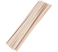 SUPVOX 50 Pcs Bamboo Craft Sticks 2x5x200mm Natural Wooden DIY Building Model Materials for Arts, Crafts, Photo Props and Creative Crafting Supplies
