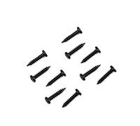 SUPVOX 50 PCS Tuning Peg Screws Iron Material Guitar Machine Heads Screws for Electric Acoustic Guitar Bass Black Replacement Set