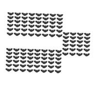 SUPVOX 500 Pcs Mini Simulated Bat Portable Halloween Decor Black Short Tail for Home Party Seasonal Decoration Accessories