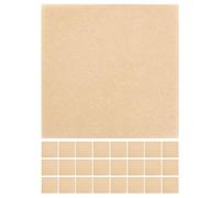SUPVOX 500pcs Non Stick Baking Paper Sheets for Sandwiches and Cookies, Oil Resistant and Water Resistant Khaki Parchment Paper for Separating Food Items in Kitchen Settings