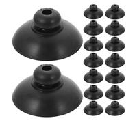 SUPVOX 50pcs Aquarium Suction Cups for Air Pumps and Submersible Pumps - Strong Fixing Holders with Suction Pads - Compatible with Fish Tank Tubing for Aquarium Aeration Setup