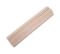 SUPVOX 50pcs Balsa Wood Sticks Square Wooden Dowel Rods Balsa Wood Strips for Crafts Unfinished Blanks for Model Building Supplies for DIY Projects