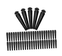 SUPVOX 50pcs Black Metal Cribbage Board Pegs Standard Portable Peg for Travel Home Family Board Games Compatible with Cribbage and Pegboard Games Easy to Insert and Remove