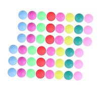 SUPVOX 50Pcs Competition Training Table Tennis Balls PP Lightweight for Party Games Pet Craft Activities and Entertainment