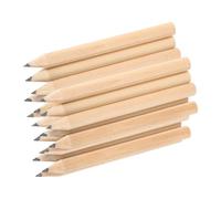 SUPVOX 50pcs Golf Score Short Pencils Hb Black Core Wooden Compact Small Writing Pencils for Golf Scorekeeping and Office Use