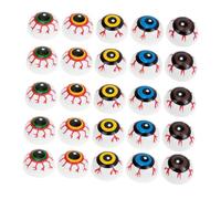 SUPVOX 50Pcs Halloween Eyeballs Decor Fake Eyes for Halloween Party Decorations for Skeleton Props and Horror Themes Premium Quality Plastic for Spooky Celebrations