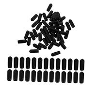 SUPVOX 50pcs Headset Protective Cover Kit Microphone Rubber Windscreen Covers Replacement for Lapel Mic Scratchproof for Windscreen